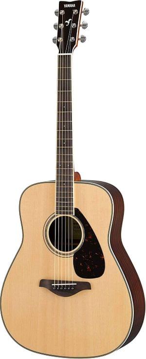 Yamaha FG830 Solid Top Natural Folk Acoustic Guitar